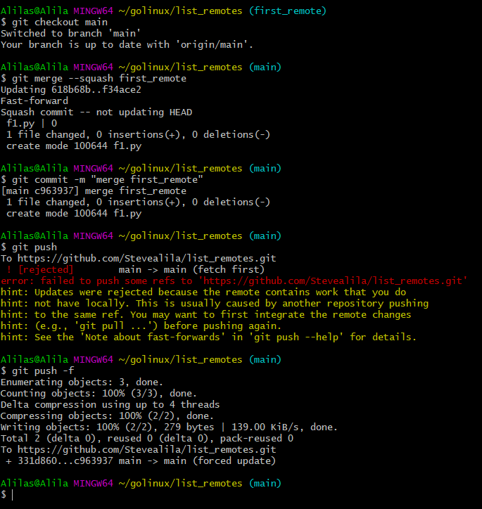 How to PROPERLY list remote branches in git GoLinuxCloud