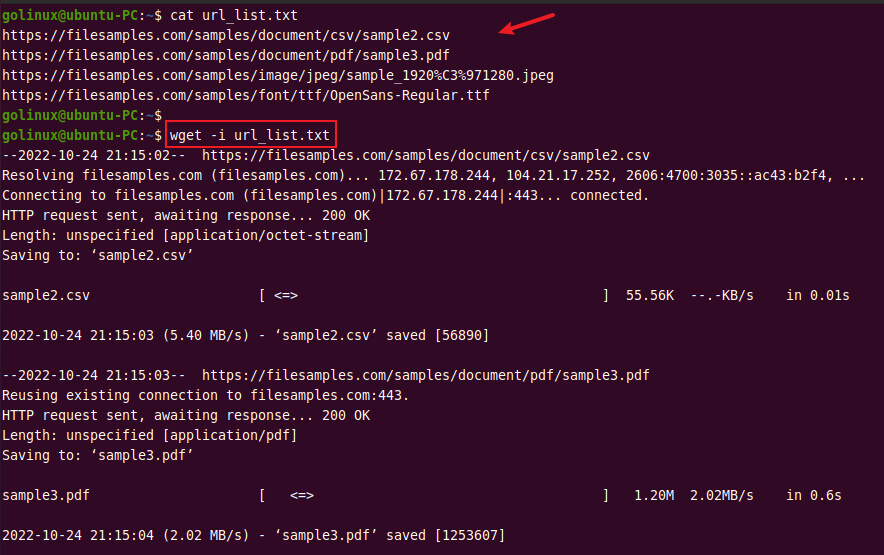 15+ wget command examples in Linux [Cheat Sheet] GoLinuxCloud