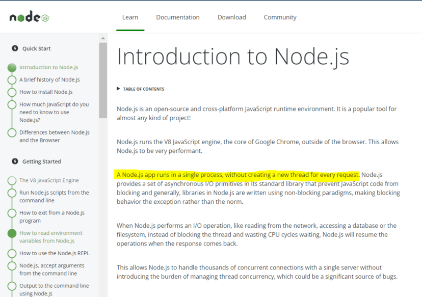 How is Nodejs single threaded? The Truth Revealed! GoLinuxCloud