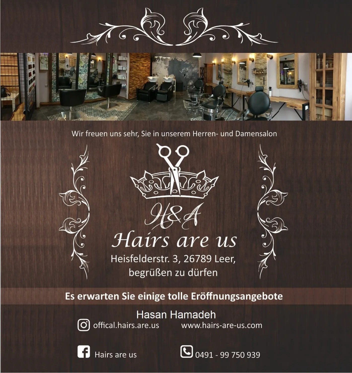 H &A Hairs are us 7 Bewertungen Leer in Ostfriesland