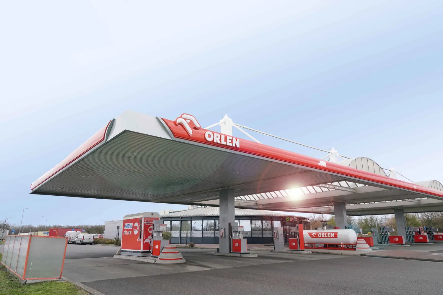 ORLEN Tankstelle 2 Fotos Neuenhagen bei Berlin Berliner Ring