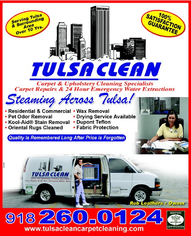 Tulsa CleanCarpet & Upholstery Cleaning Tulsa, OK www