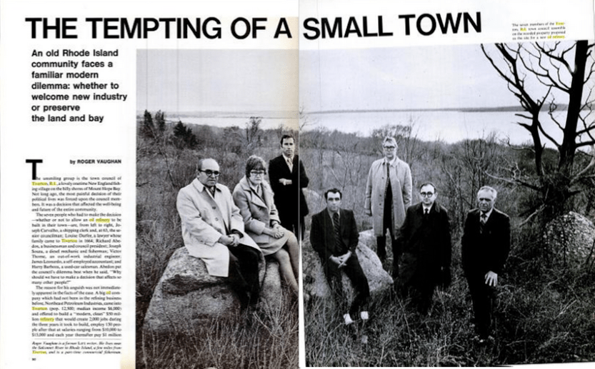 GoLocalProv Will Twin River Ruin Tiverton? Is the Oil Refinery Being