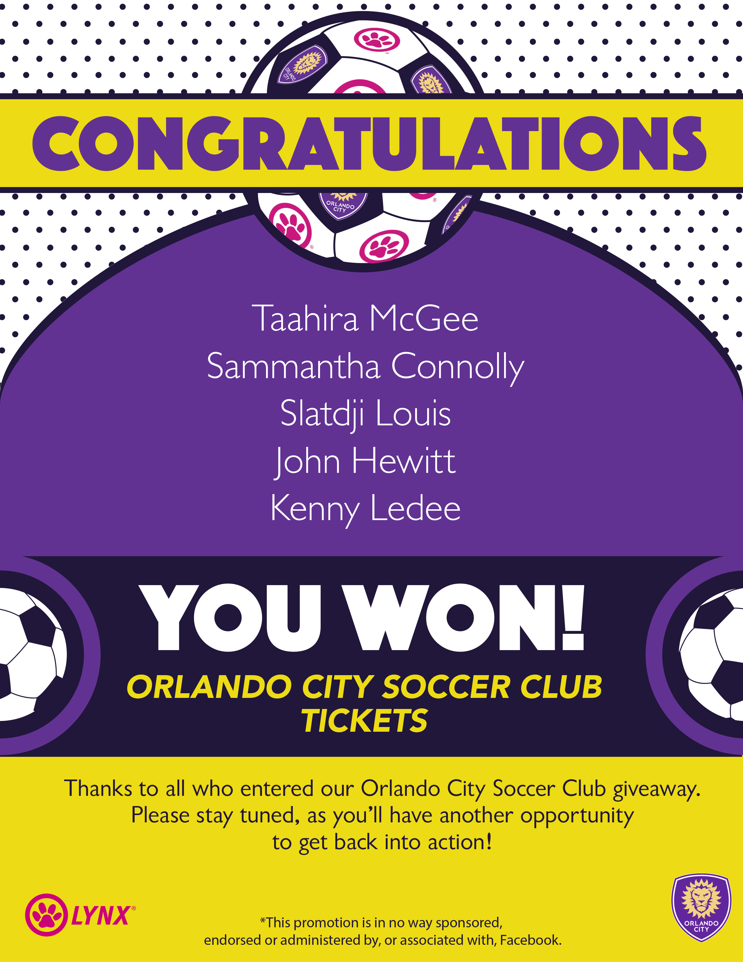 Orlando City Soccer Ticket Winners Public Transportation Services for