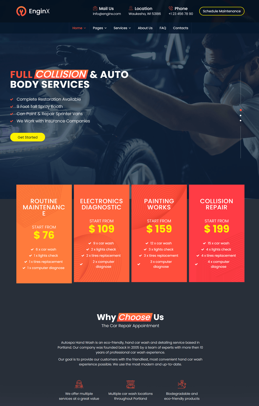 12 Best Car Repair WordPress Themes 2023 Gomahamaya