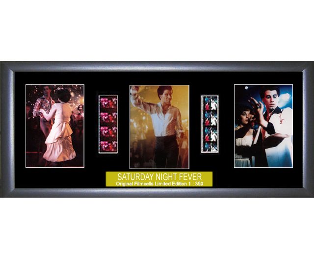 Saturday Night Fever Film Cell collectible memorabilia Limited Edition