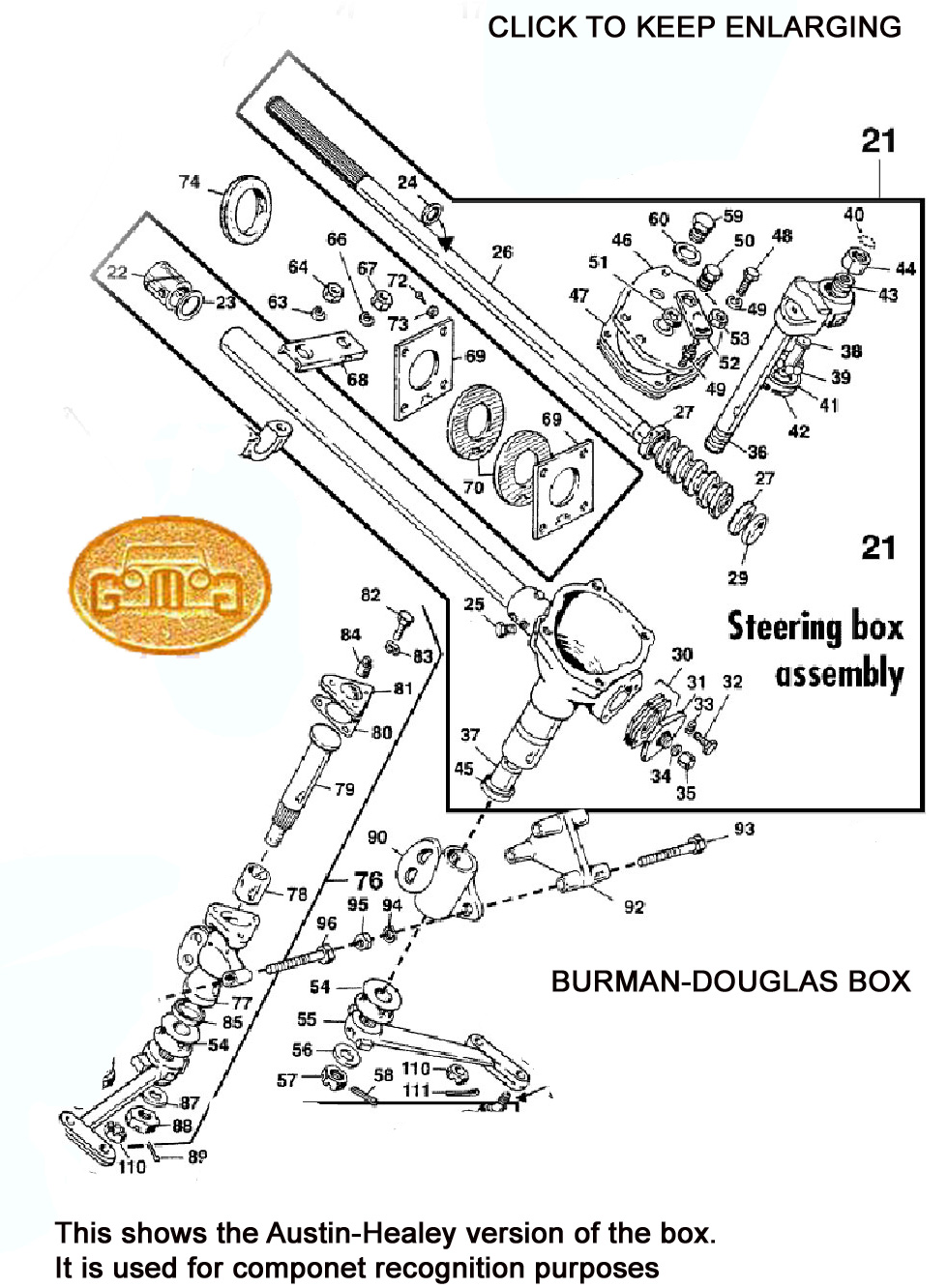 Burman Steering Box For Sale Alfa Romeo GTV? Burman? steering box