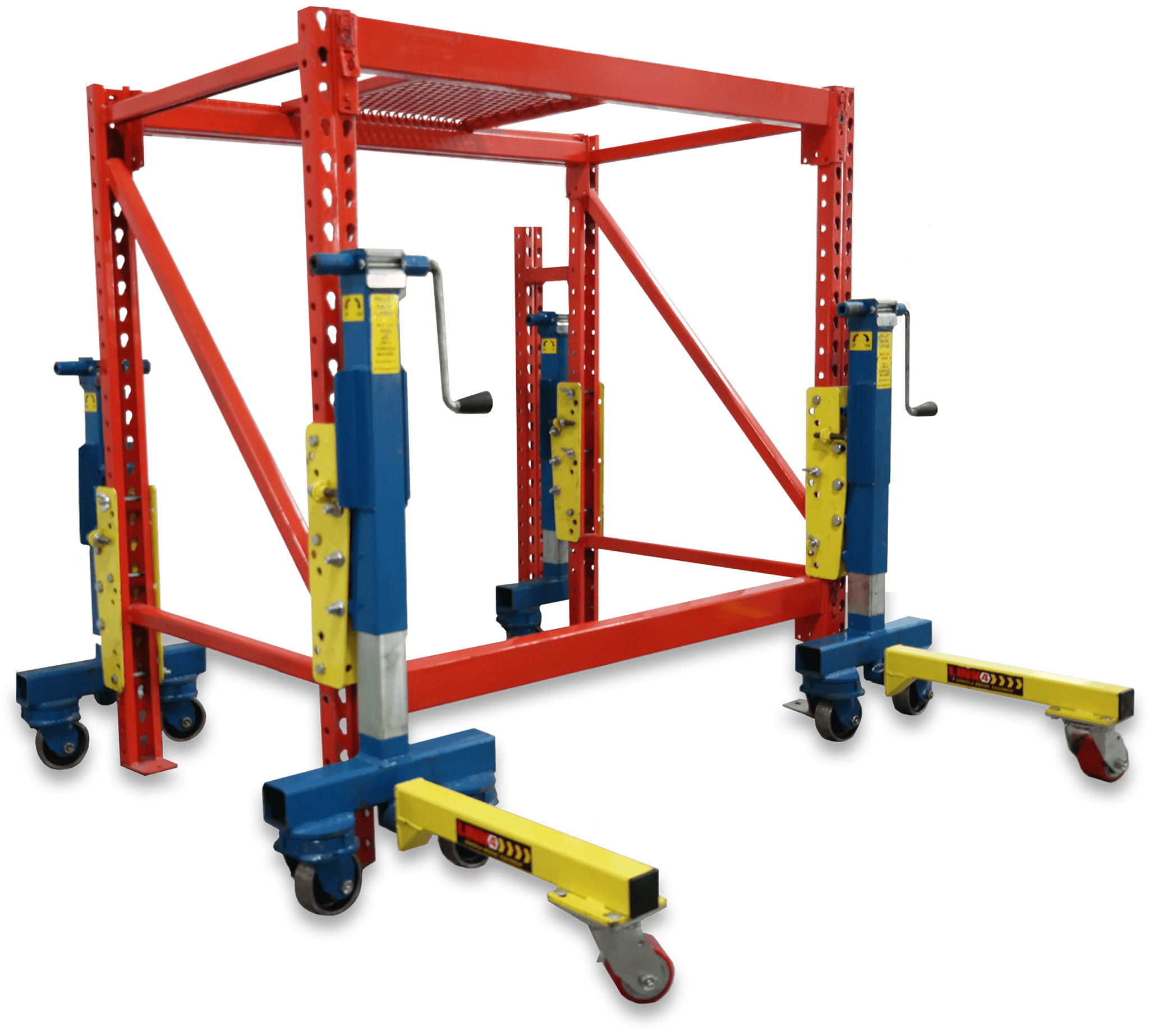 Pallet Rack Movers Move Warehouse Racking Gondola Train