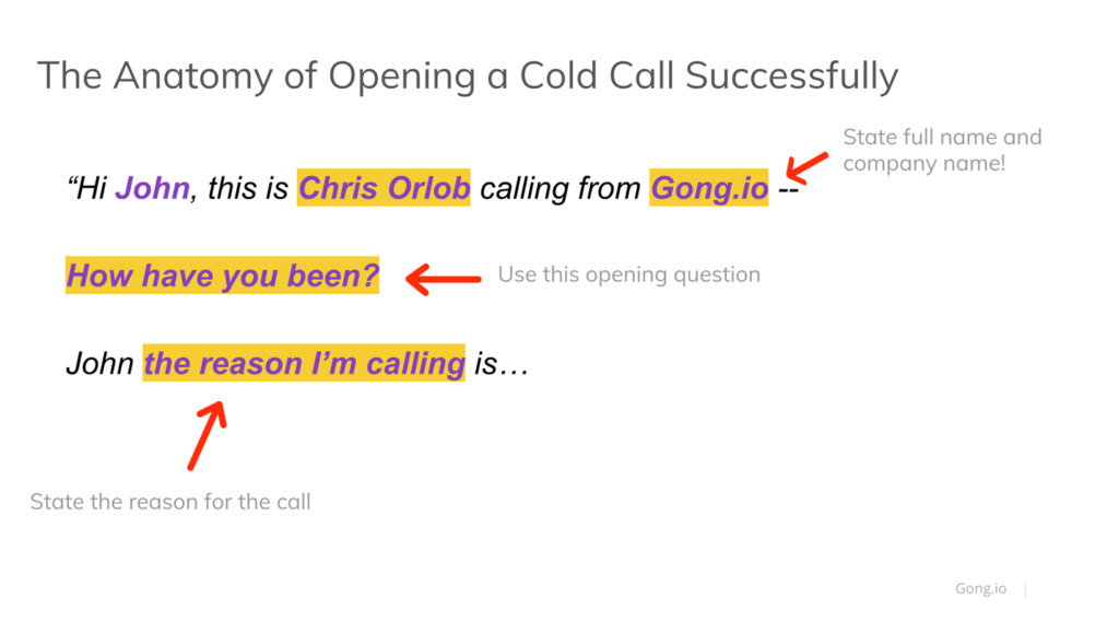 Cold Calling Tips 17 Techniques To Master Cold Calls Gong