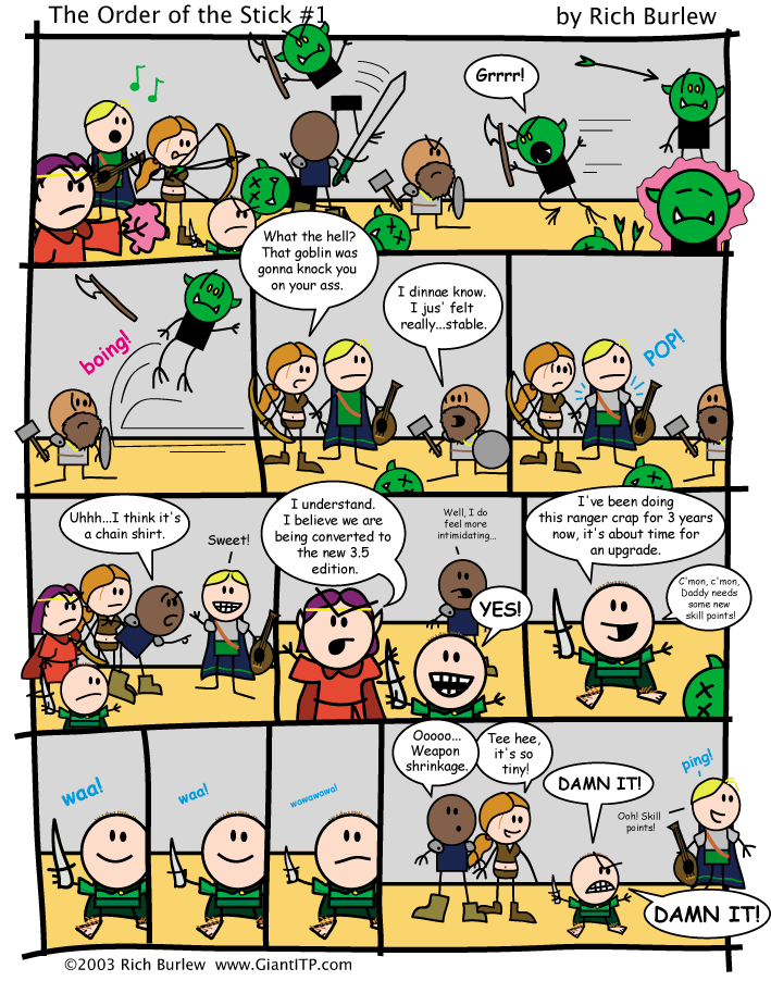 Wednesday’s The Order of the Stick GonnaGeek Geek