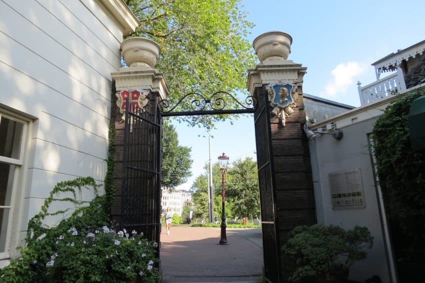 Garden Gate Greenhouse Peru Indiana Painted Wall Garden High