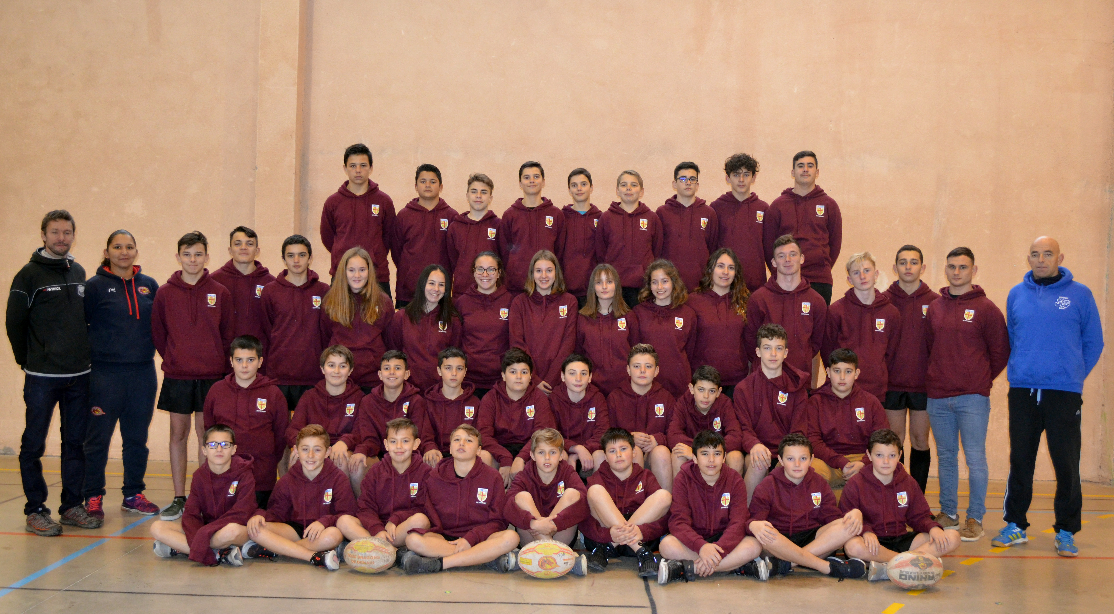 Saint Louis de Gonzague › Collège Espira › Section rugby à XIII