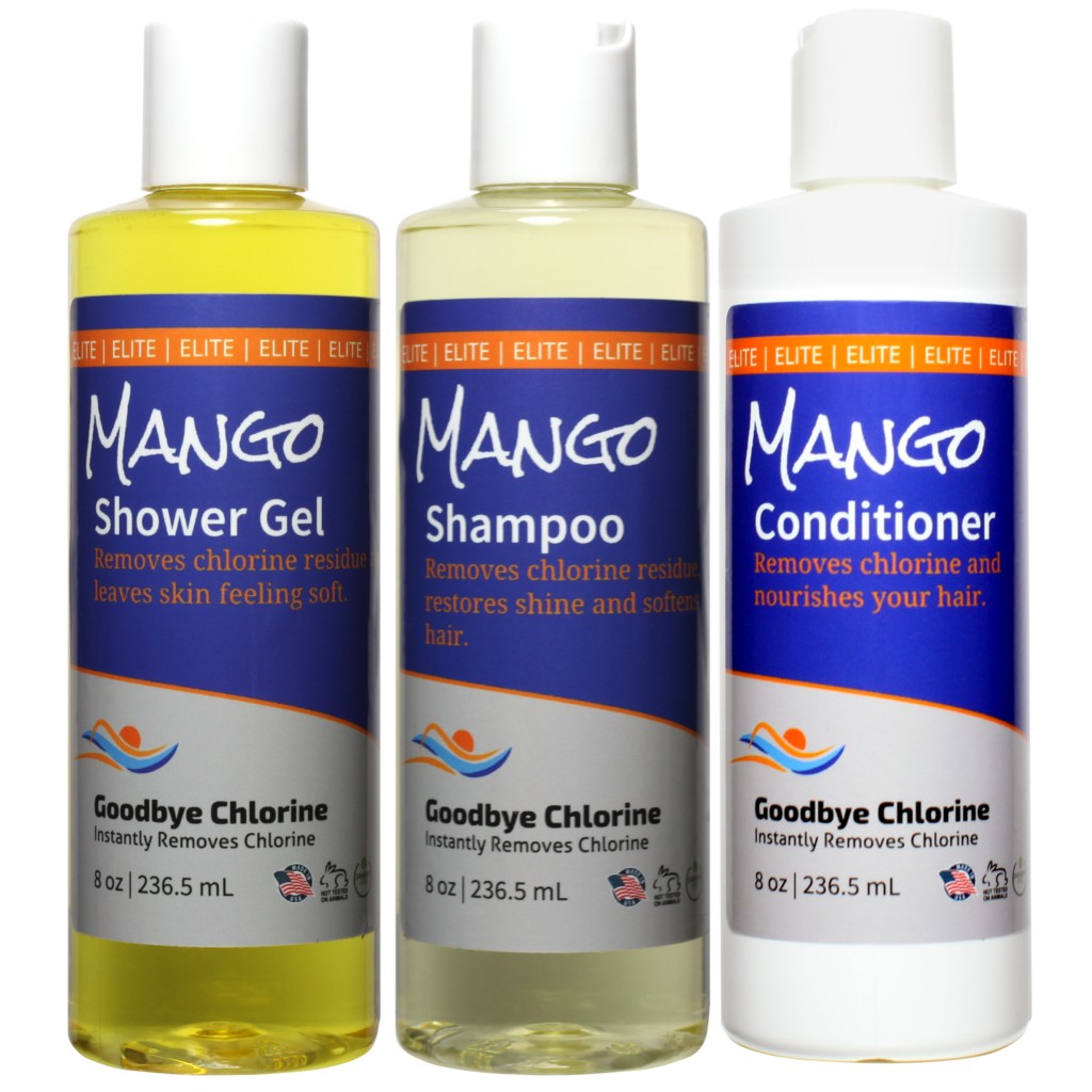 AntiChlorine Shampoo, Conditioner and Shower Gel ELITE