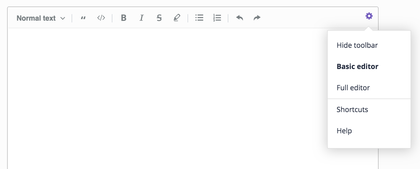 Text Editor GoodDay Help