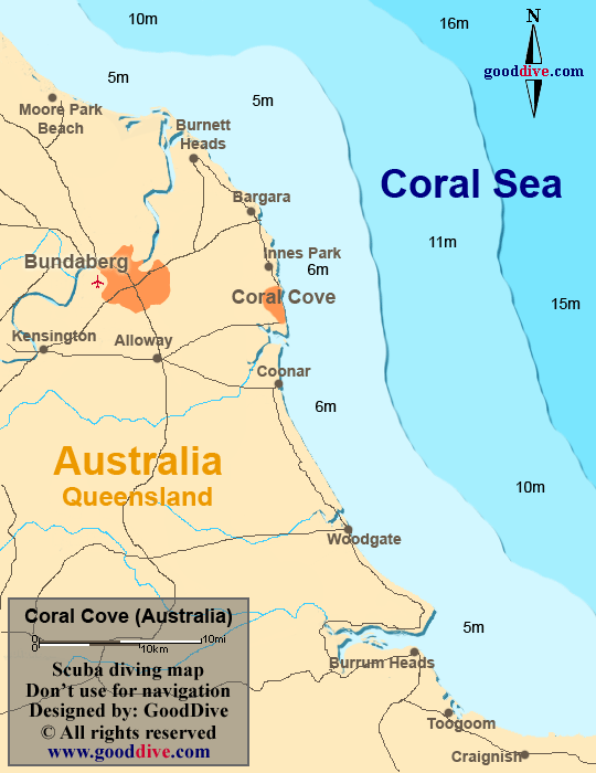 Coral Cove Map