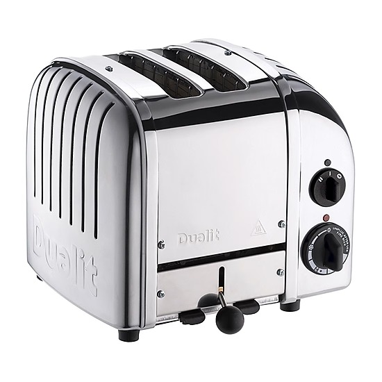 Dualit 2 Slice NewGen Toaster, Chrome Good Home Kitchen