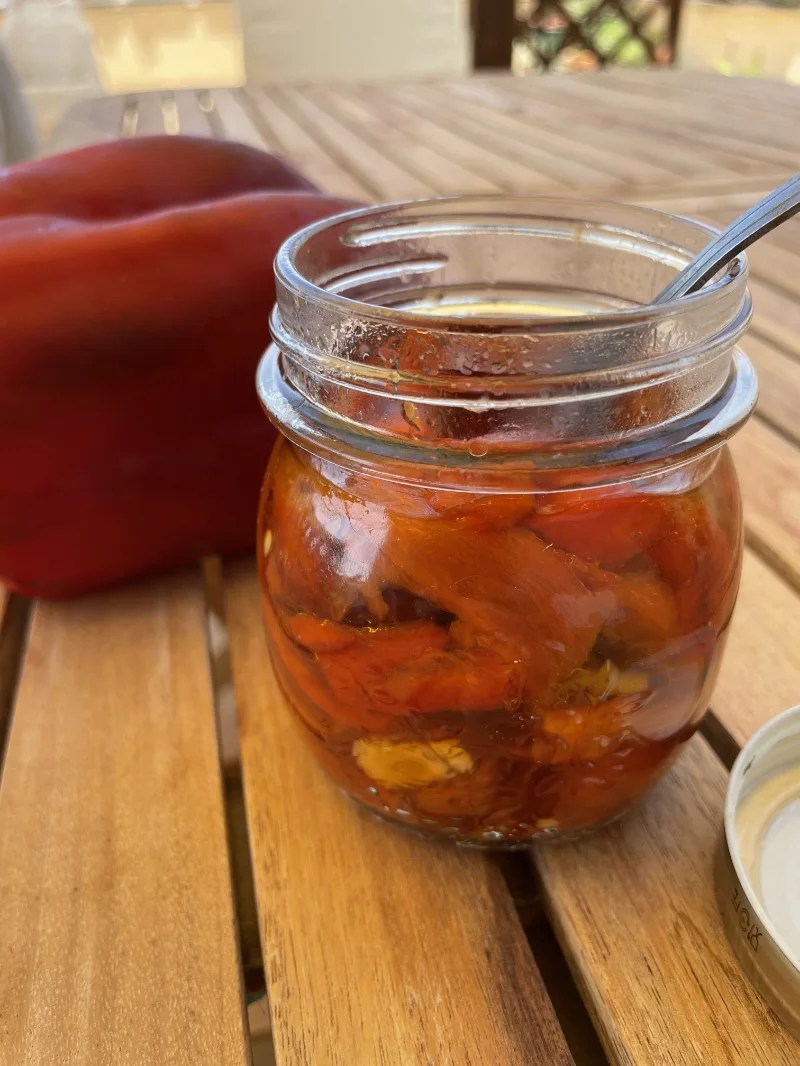 Super simple Italian roasted bell peppers Good Italian Recipes