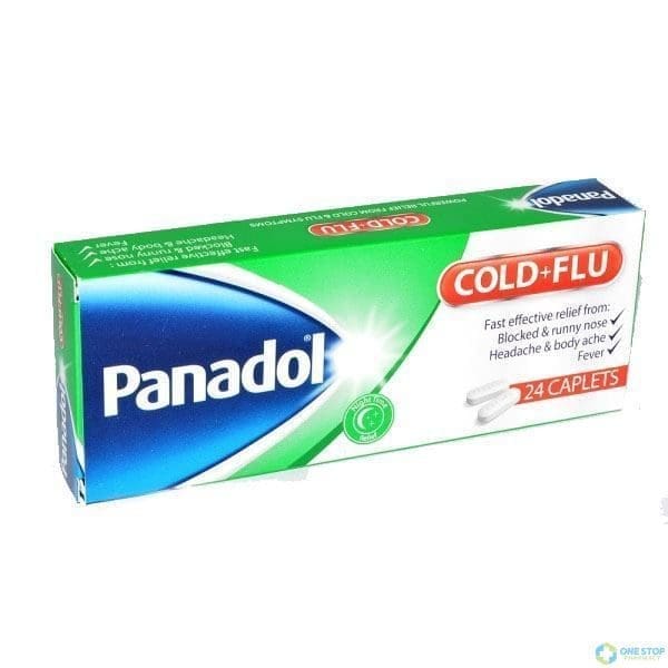 Panadol Cold & Flu Caplets 24s Kenya