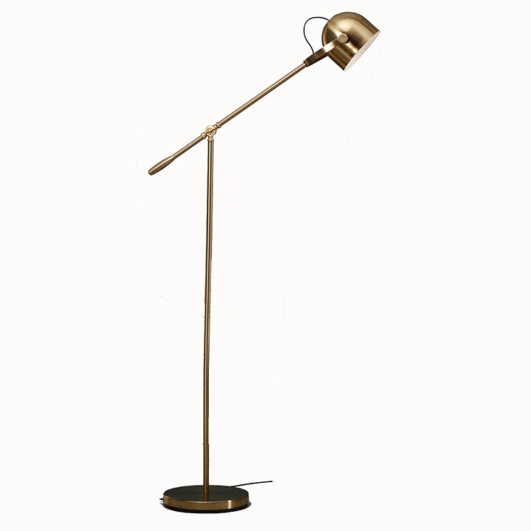 Led Floor Lamp,Task Floor Lamp,Antique Brass Standing Lamp Goodly