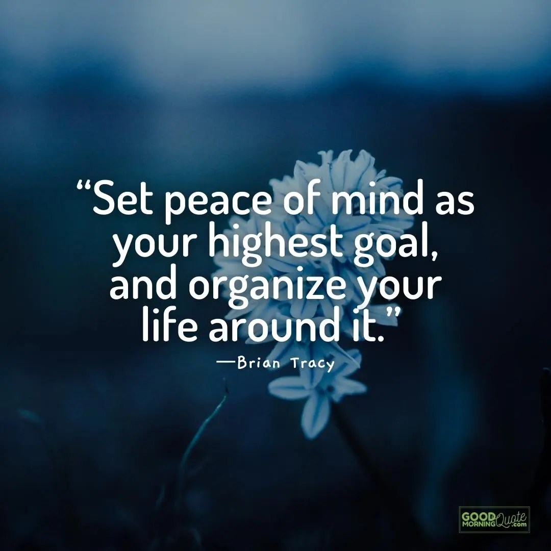 30 Beautiful Quotes about Peace of Mind