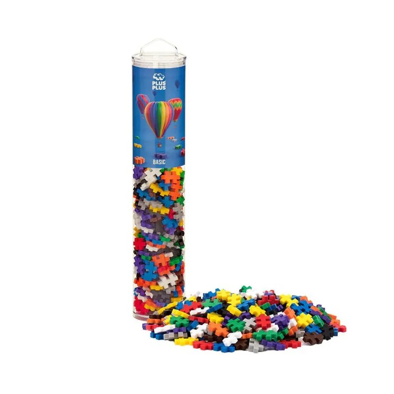 PlusPlus Open Play Tube 240 pc Basic Mix The Good Play Guide