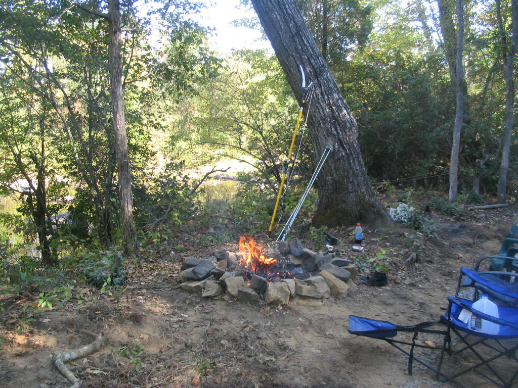 Camping on the Slate River