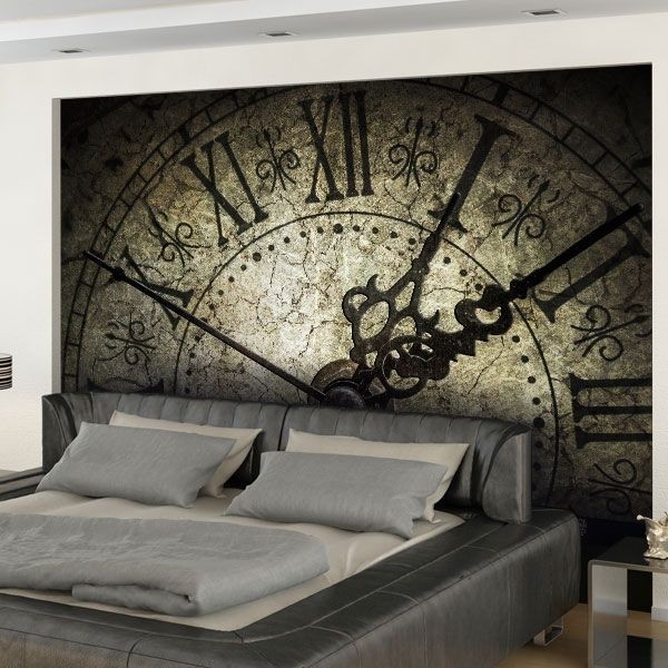 Wall Mural Old Clock