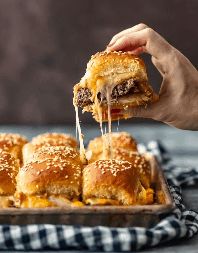7 Cheesy Baked Sliders for Game Day Goodtaste with Tanji