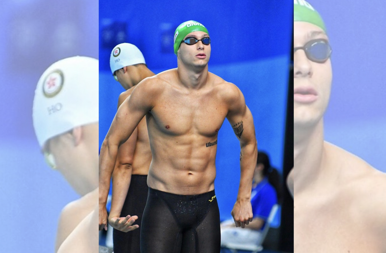 Young South African Swimmer wins GOLD at World Championships!