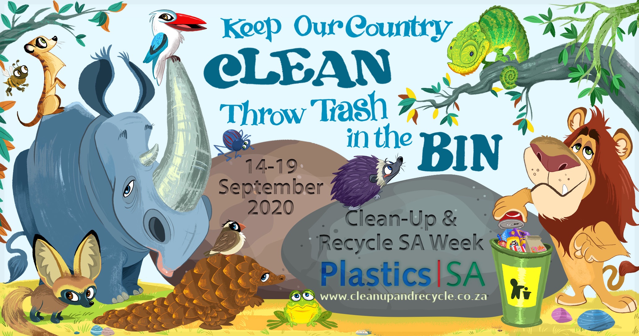 September doesn't only mean spring, it also means CleanUp & Recycle Week