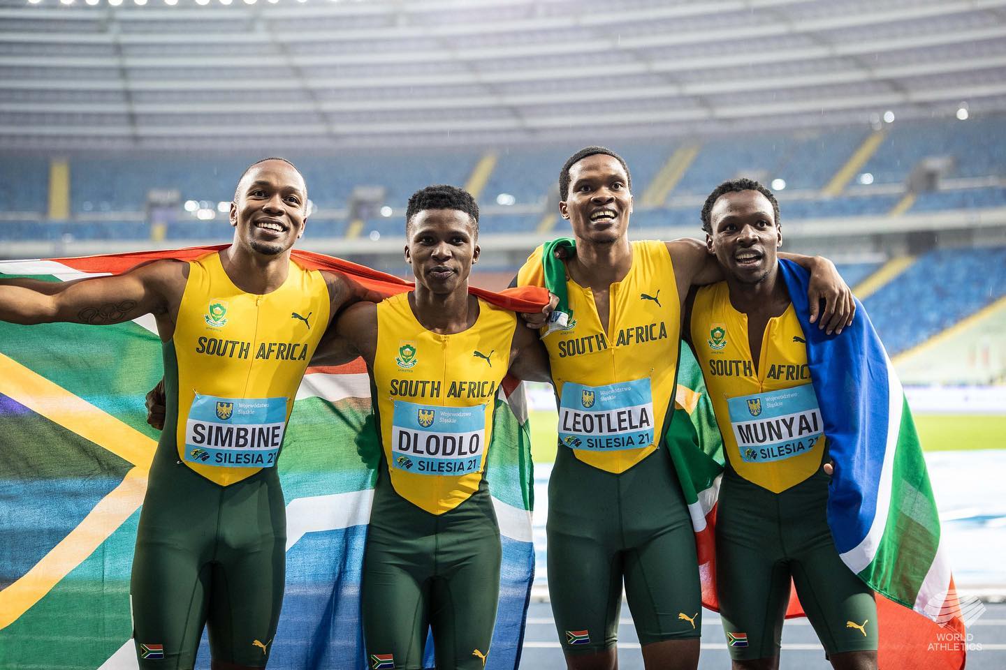 Watch the Moment SA Relay Team Earn 2021 World Relay Champion Title