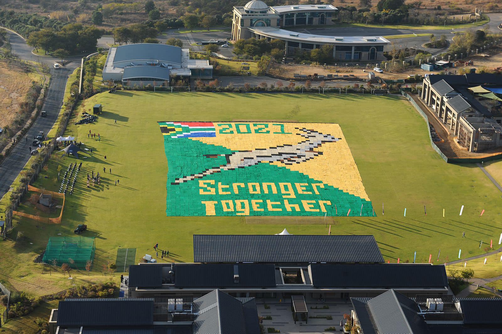 Rainbow Nation Blanket of Hope 67 Blankets And Gift of the Givers