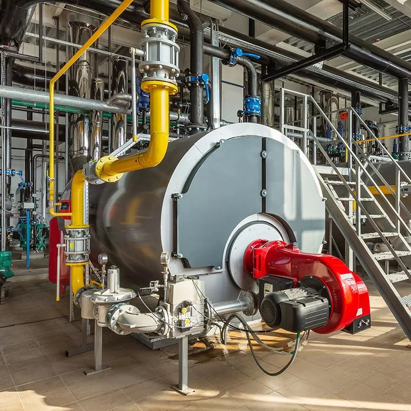 Steam boilers Feed water treatment, chemicals, salt and services