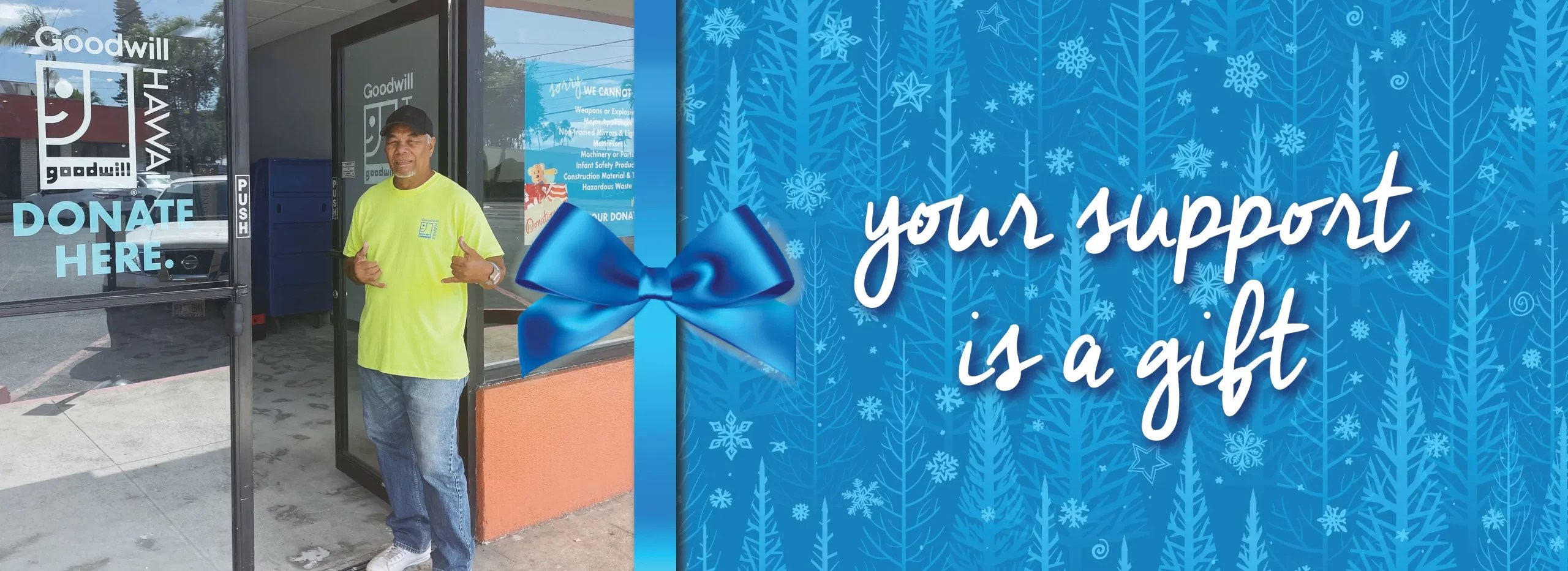 End of Year Donation Campaign Goodwill Hawaii