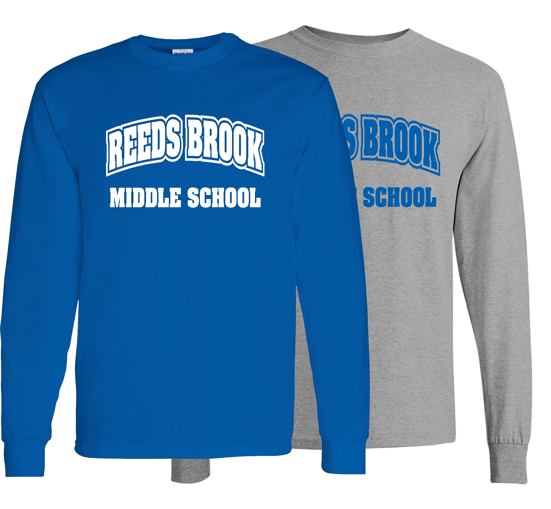 Reeds Brook 100 Heavy Cotton Long Sleeve Tshirt Goodwin Glass