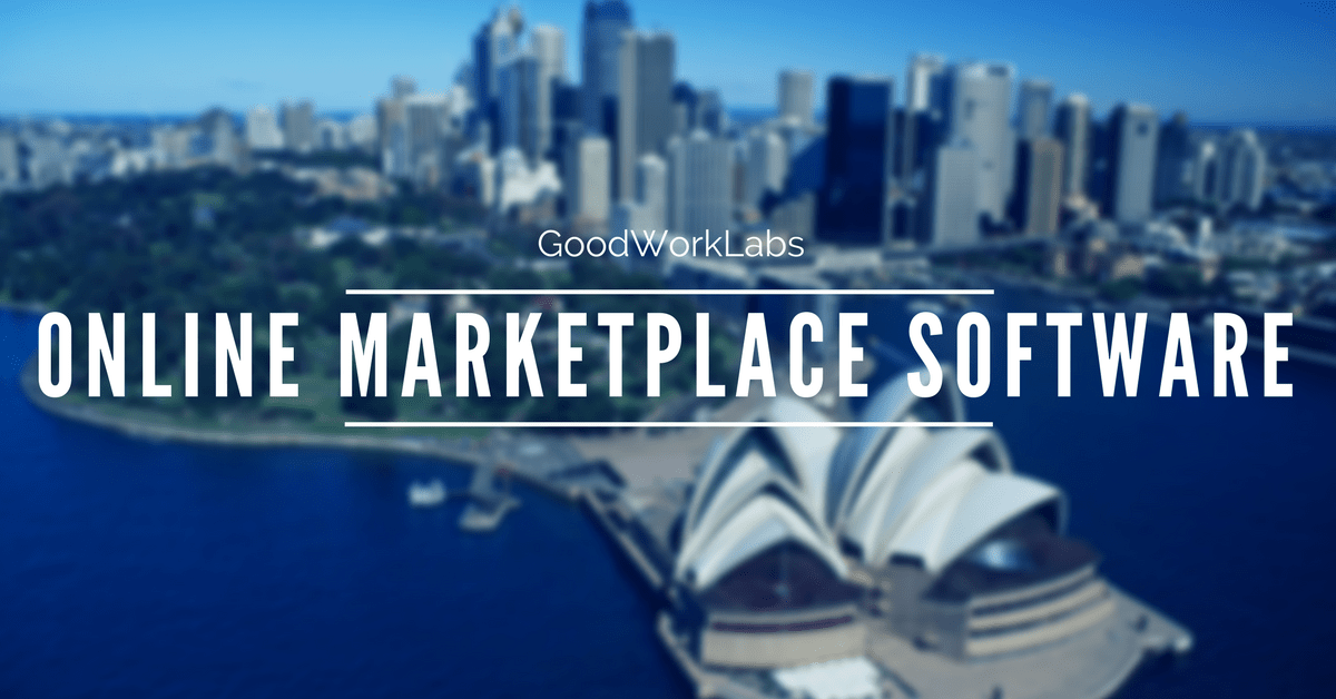 Best Online Market Place Software GoodWorks MarketPlace