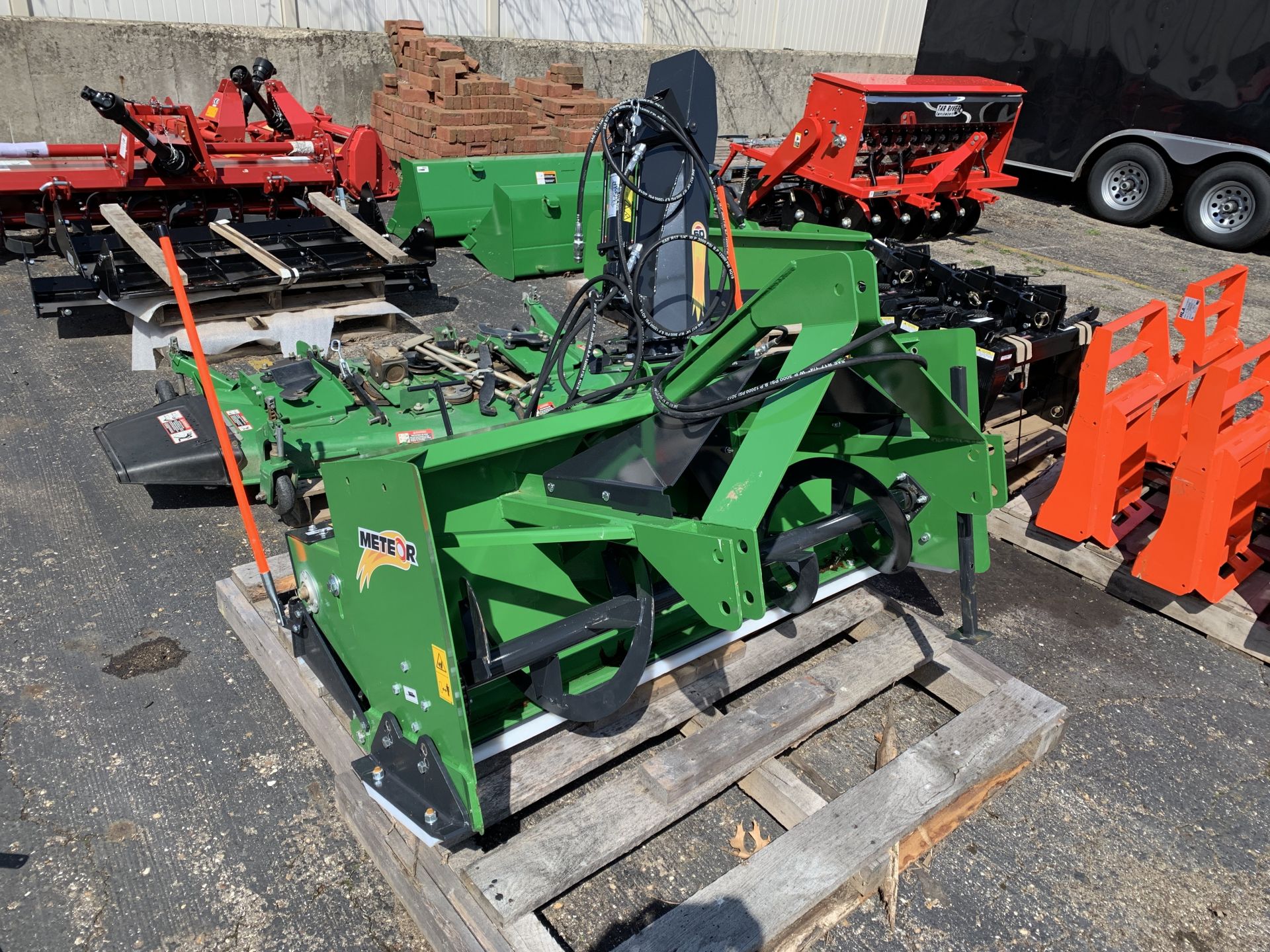 MK Martin Meteor Snowblower (Pull Type) - Good Works Tractors