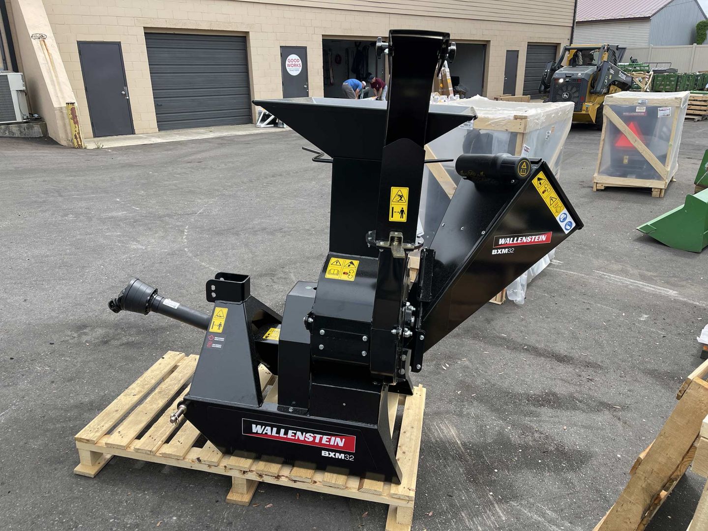 Buy PTO Chipper & Shredder by Wallenstein Good Works Tractors