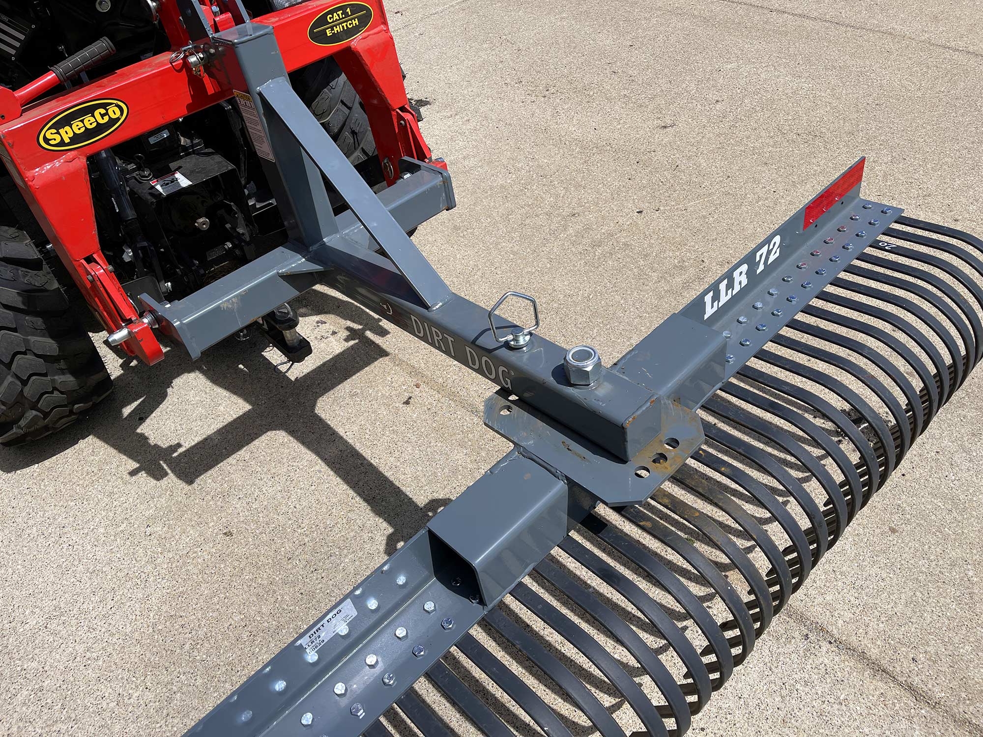 Landscape Rake for Tractors by Dirt Dog Good Works Tractors