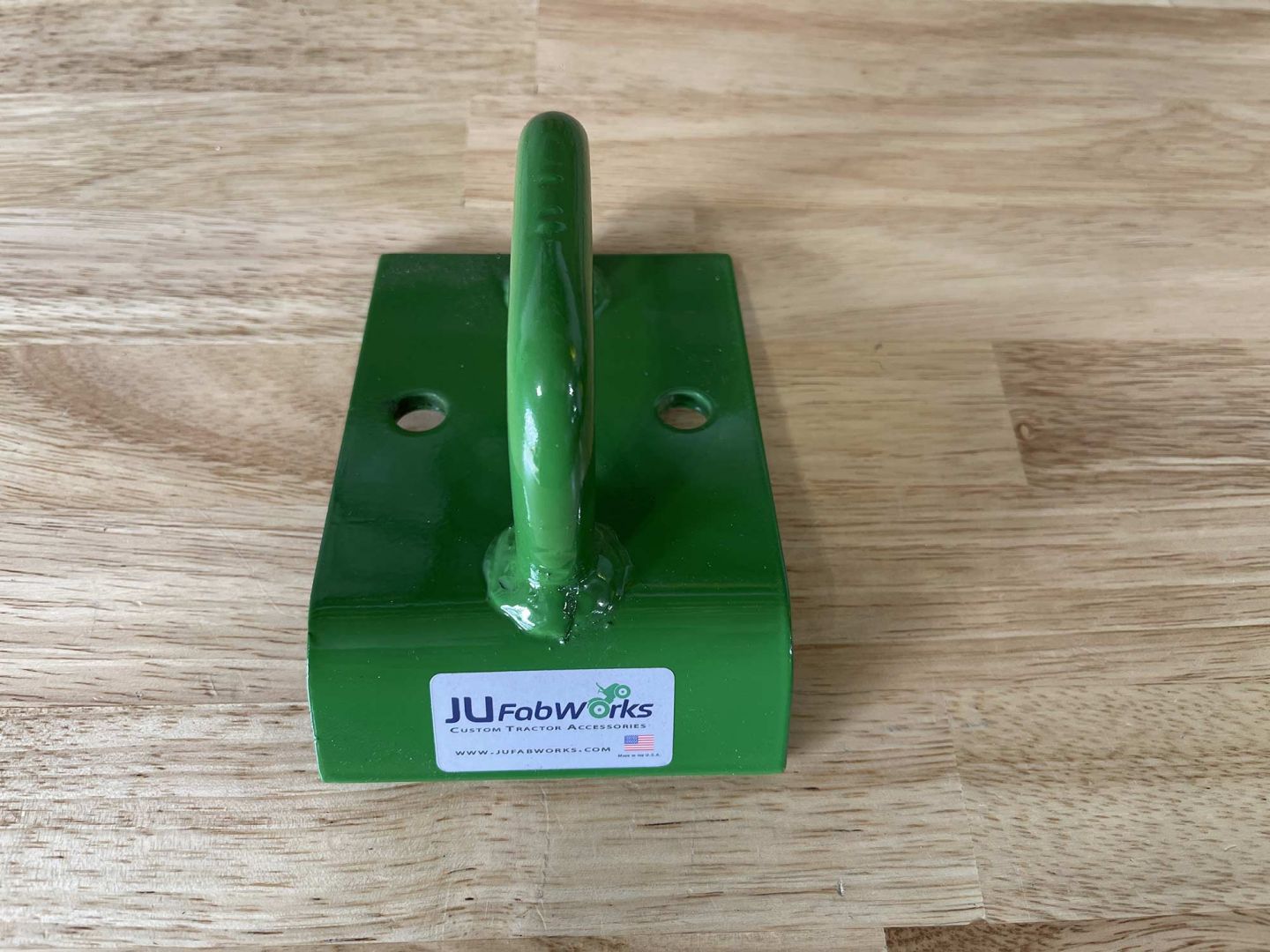 BoltOn Hooks for John Deere Bucket by JU FabWorks Good Works Tractors