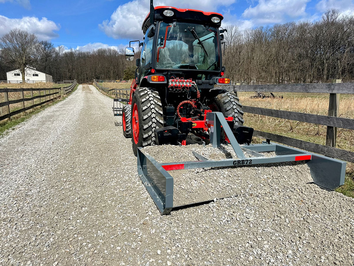 Standard Duty Land Plane for Compact Tractors Dirt Dog GRB