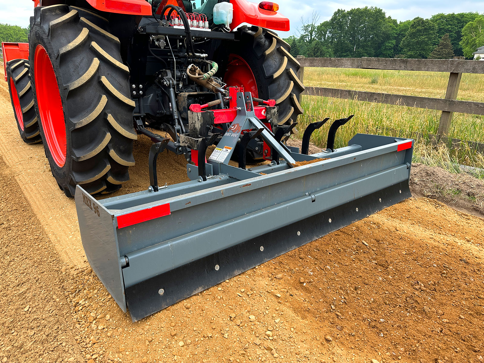 Box Blade for Tractor 3Point by Dirt Dog Good Works Tractors