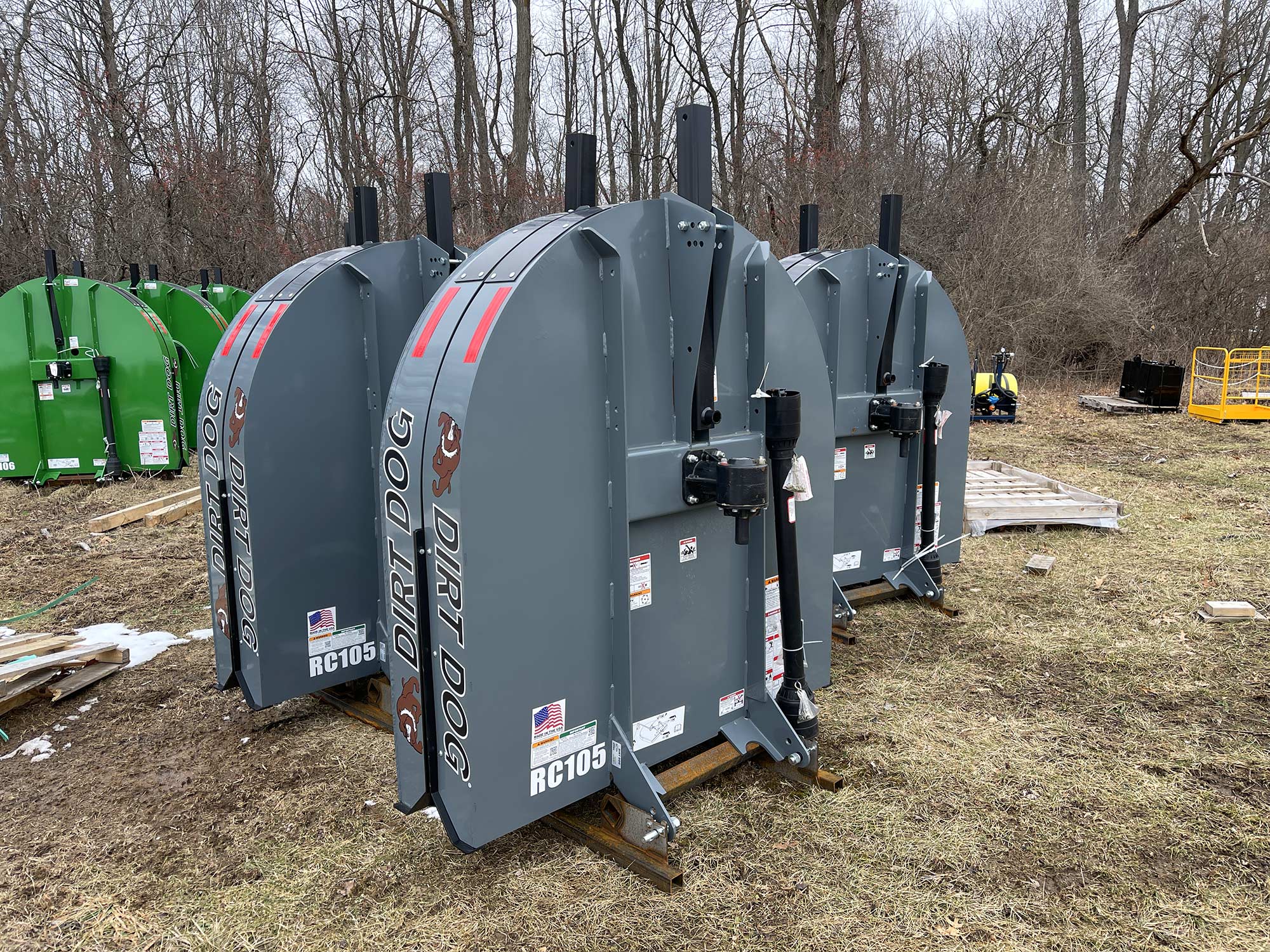 Buy Brush Hog for Tractors Dirt Dog RC 100 Rotary Cutter Good Works