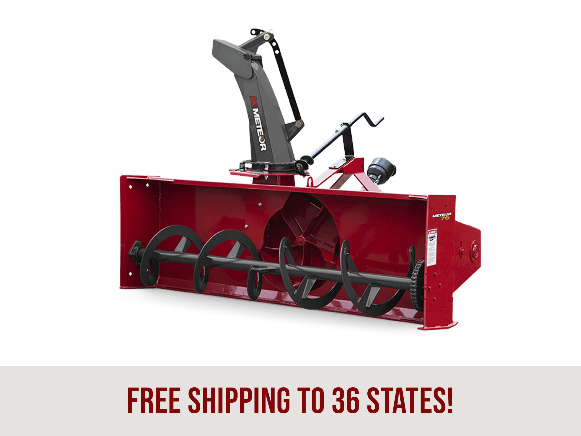 MK Martin Meteor Snowblower - Good Works Tractors