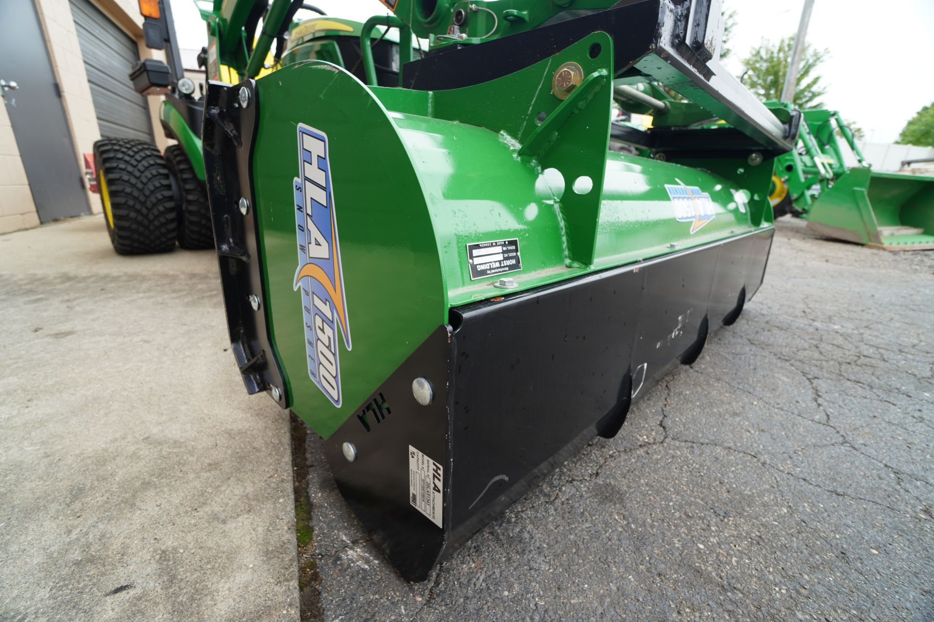 HLA 1500 Snow Pusher JDQA Good Works Tractors