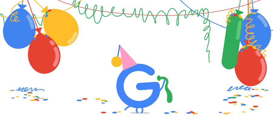 Cumpleaños de Google así cambió el logo del buscador más famoso