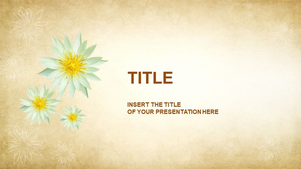 Vintage Graphs Presentation Template Google Slides Themes