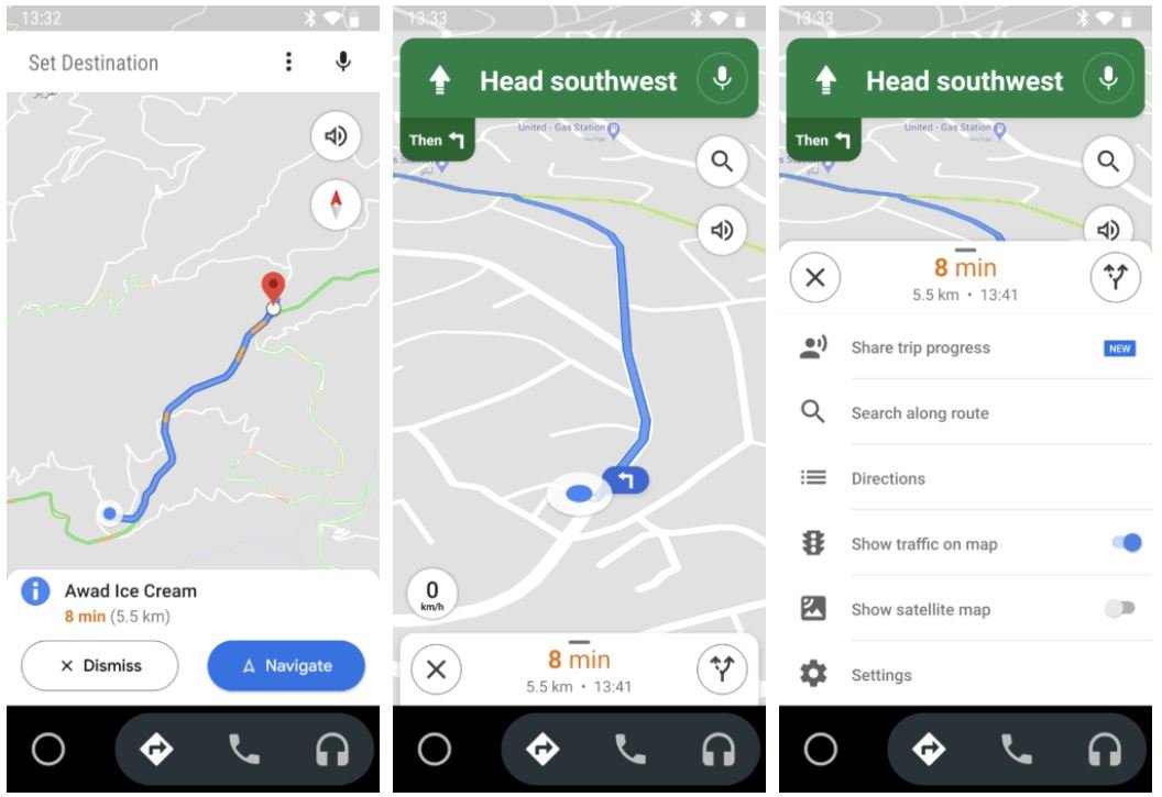 Google Maps Auto Navi Android Auto Google Maps Navigation bekommt neue Overlays lassen
