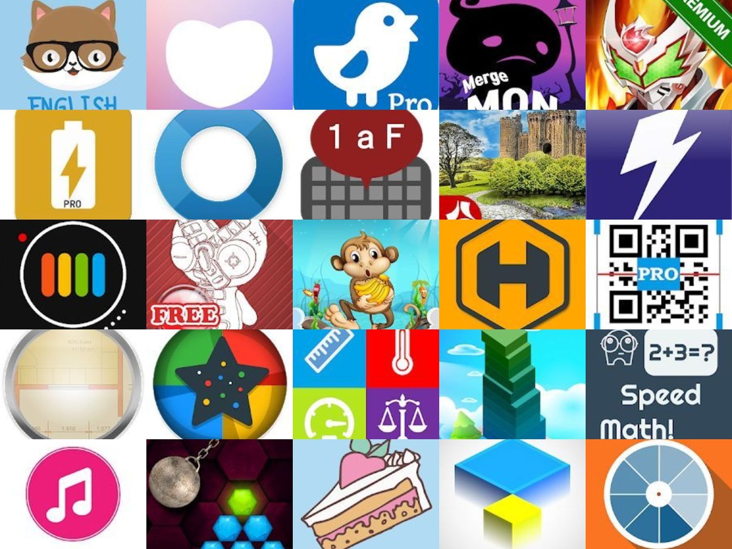 Google Play Store Aktion Diese 46 AndroidApps, Spiele, Icon Packs