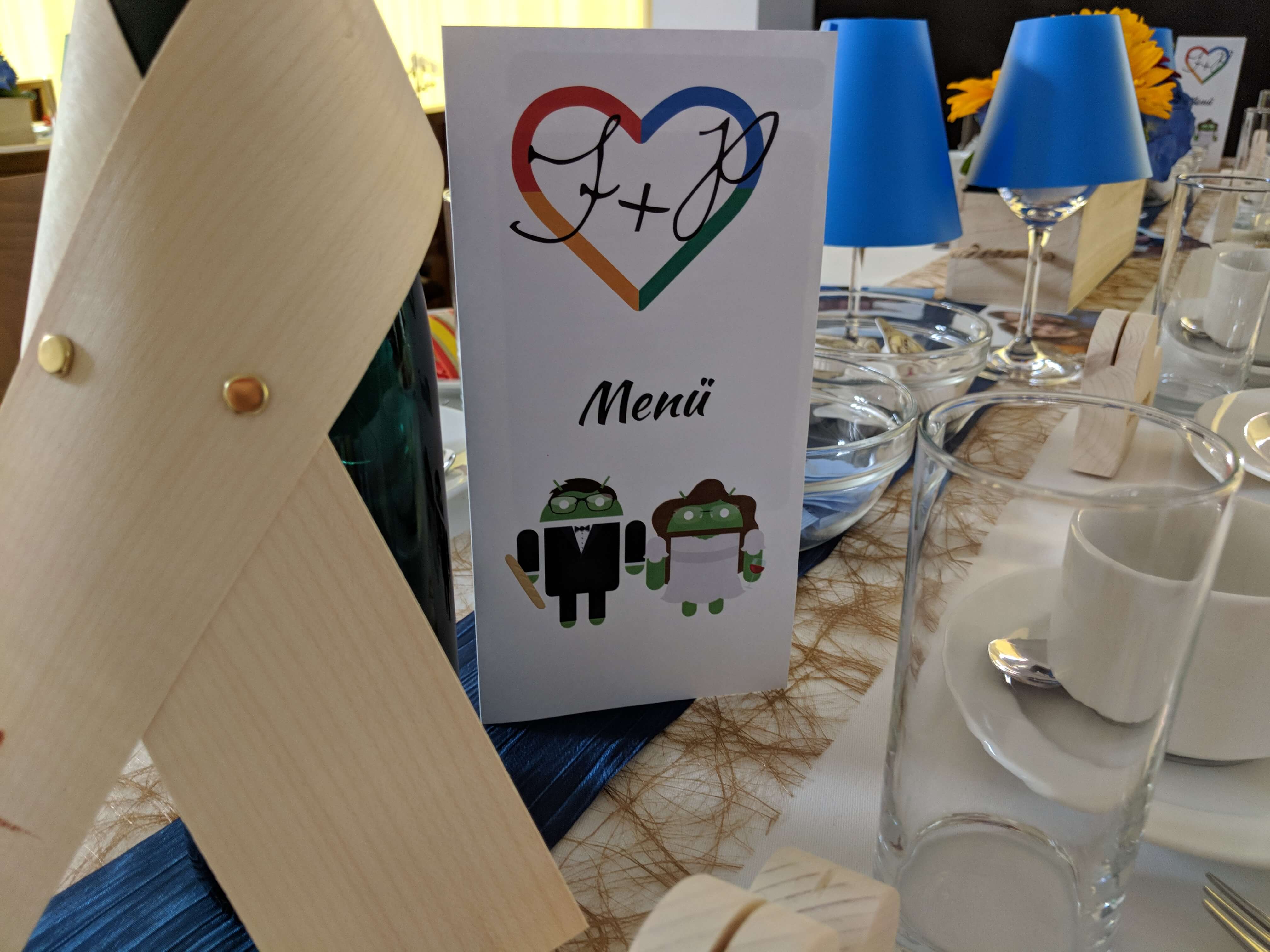 Wir feiern mit Google unsere Hochzeit im GoogleStil GWB